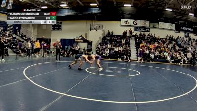 125 lbs Cons. Round 2 - Jacob Fitzpatrick, Minnesota State vs Mason Gutenberger, UMary