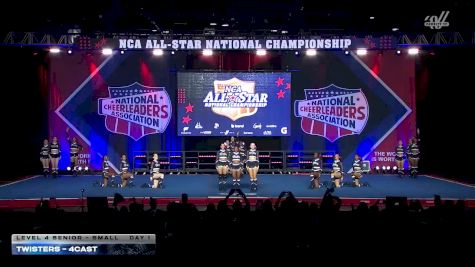 Twisters - 4Cast [2026 L4 Senior - Small Day 1] 2026 NCA All-Star National Championship