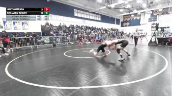 138 lbs Cons. Round 2 - Benjamin Turley, Costa Mesa vs Ian Thompson, San Clemente