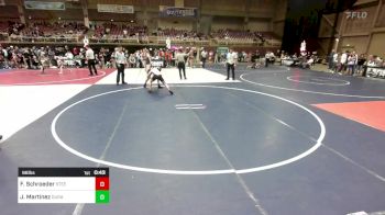 98 lbs Consolation - Foster Schroeder, Steel City Reloaded WC vs Jaden Martinez, Duran WC