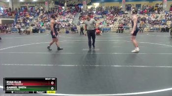 190 lbs Champ. Round 1 - Ryan Ellis, Gerstell Academy vs Gabriel Smith, Gilman School