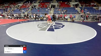 190 lbs Rnd Of 64 - Levi Bussey, CA vs David Malin, WI