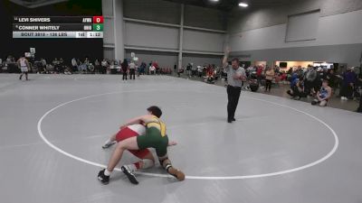 138 lbs Champ. Rd Of 16 - Levi Shivers, Anchorage Youth Wrestling Academy vs Conner Whitely, Ohio