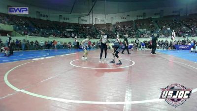 80 lbs Round Of 32 - Barrett Hayes, Black Fox Academy vs Nolan Anthony, Liberty Warrior Wrestling Club