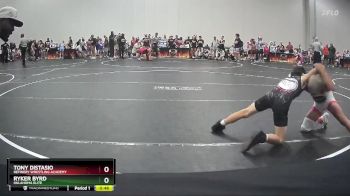 65 lbs Cons. Semi - Tony Distasio, Refinery Wrestling Academy vs Ryker Byrd, Oklahoma Elite