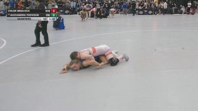 120 lbs Quarters - Alexandra Thovson, Kingdom vs Chloe Medlock, TNTWC