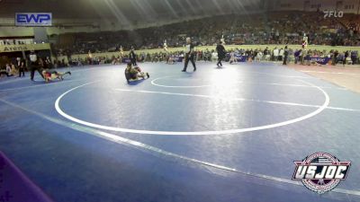 75 lbs Quarterfinal - Landon Novotny, Cowboy Wrestling Club vs Roman Kendrick, Coweta Tiger Wrestling