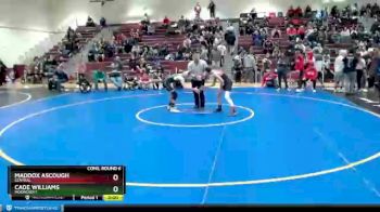 113 lbs Cons. Round 6 - Maddox Ascough, Central vs Cade Williams, Moorcroft