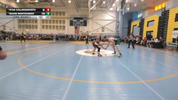215 lbs Cons. Round 2 - Ryan Collingsworth, Milford Senior vs Shane Montgomery, Saint Marks H S