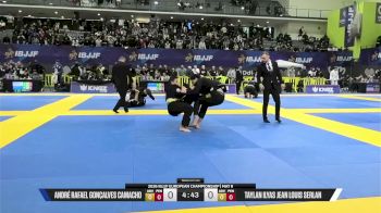Taylan Ilyas Jean Louis Serlan vs André Rafael Gonçalves Camacho 2026 European Jiu-Jitsu IBJJF Championship
