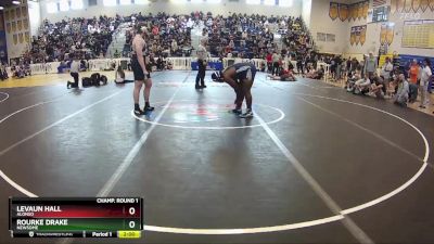 215 lbs Champ. Round 1 - Levaun Hall, Alonso vs ROURKE DRAKE, Newsome