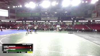 126 lbs Champ. Round 1 - Luke Johnson, Columbia vs Clancy Moses, Emmett