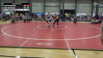 170 lbs Round Of 16 - Dayton Heggins, York vs Nina Govorova, New Oxford