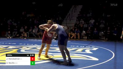 285 lbs AJ Nevills, SDSU vs Josh Heindselman, OU