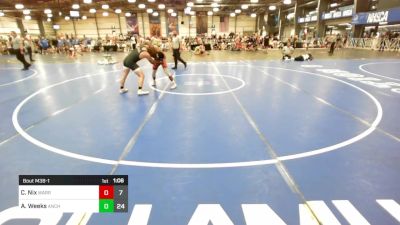 145 lbs Rr Rnd 1 - Carter Nix, Warriors Wrestling Club vs Austin Weeks, Anchor Wrestling Club