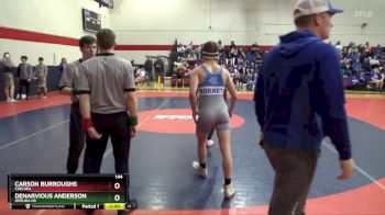144 lbs Round 1 - Denarvious Anderson, Opelika Hs vs Carson Burroughs, Chelsea