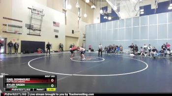 215 lbs Cons. Round 1 - Gael Dominguez, East Valley (Yakima) vs Kyler Hagen, Ellensburg