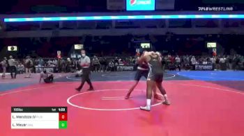 195 lbs Round Of 16 - Leonardo Mendoza IV, Fl/shield Wc vs Luke Meyer, Driller WC