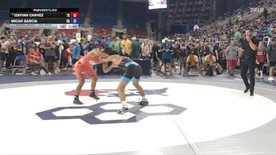 120 lbs Champ. Rd Of 64 - Izayiah Chavez, TX vs Micah Garcia, CA