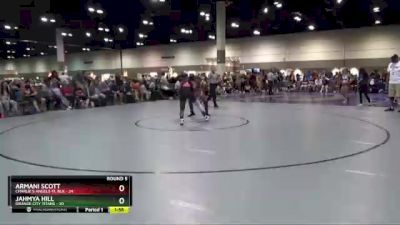 145 lbs Round 5 (8 Team) - Armani Scott, Charlie`s Angels-FL Blk vs Jahmya Hill, Orange City Titans