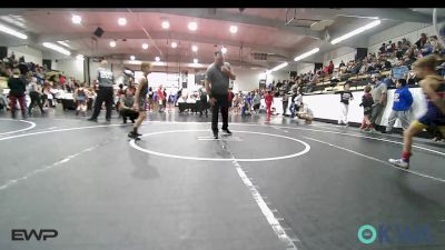 58-61 lbs Consi Of 4 - Weston Pulliam, Team Tulsa Wrestling Club vs Aksel Davis, Tahlequah Wrestling Club