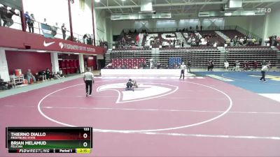 133 lbs 1st Place Match - Brian Melamud, Felician vs Thierno Diallo, Frostburg State