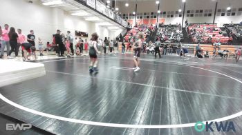 55 lbs Rr Rnd 5 - River Adcock, Eufaula Ironheads Wrestling Club vs Brylee Reeves, Verdigris Youth Wrestling