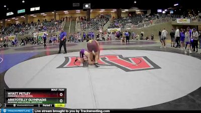 182 lbs Round 5 - Aristotelly Olympiadis, Redmond High School Wrestling vs Wyatt Petley, Marshfield High School