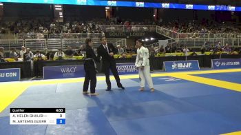 ALISHAH HELEN GHALIB vs MARCELLA ARTEMIS GUERRA 2024 Pan Kids Jiu-Jitsu IBJJF Championship