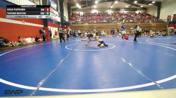 80 lbs Consi Of 4 - Cole Fletcher, Bixby JH Boys vs Tucker Sexton, Berryhill High School
