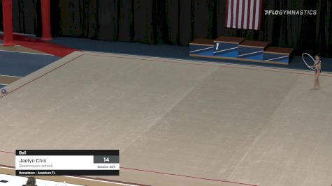 Jaelyn Chin - Ball, Bessonova's school - 2021 Rhythmic Elite Qualifier