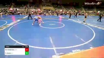 115 lbs 1/4 Finals - William Anderson, Ironclad vs Isaiah Jones, Threestyle