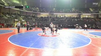 132-3A 1st Place Match - Aden Oglesby, Dawson County vs Ty Murray, Jefferson