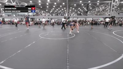 135 lbs Round 3 - Shyann Page, POWA vs Juliana Van Slyke, PA West Yellow