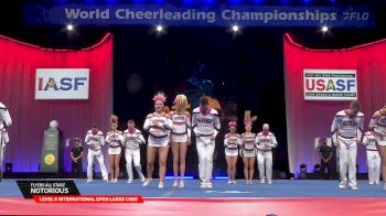Flyers All Starz - NOTORIOUS [2025 L5 International Open Large Coed Finals] 2025 The Cheerleading Worlds