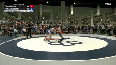 92 lbs Champ. Round 2 - Mason Ellis, Pennsylvania vs Brian Burburija, Florida