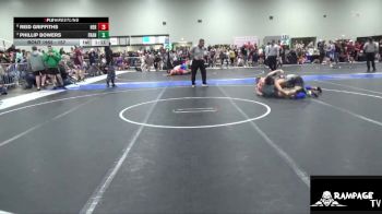 157 lbs Quarterfinal - Phillip Bowers, SC Punisher vs Reid Griffiths, Herington