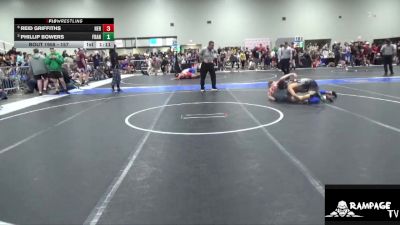 157 lbs Quarterfinal - Phillip Bowers, SC Punisher vs Reid Griffiths, Herington