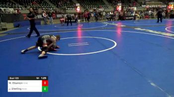 100 lbs Semifinal - Mason Obanion, Renegade Wrestling Academy vs Jshawn Sterling, Readyrp