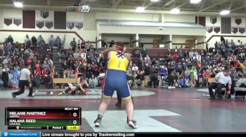 198-199A 1st Place Match - Melanie Martinez, Ankeny vs Halana Reed, Cascade