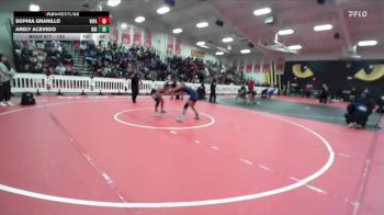 120 lbs Cons. Round 4 - Arely Acevedo, Birmingham vs Sophia Granillo, Villa Park