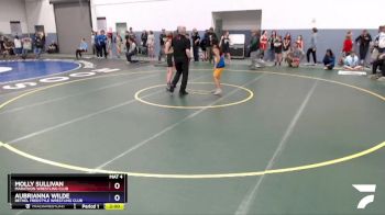 110 lbs Round 3 - Aubrianna Wilde, Bethel Freestyle Wrestling Club vs Molly Sullivan, Marathon Wrestling Club