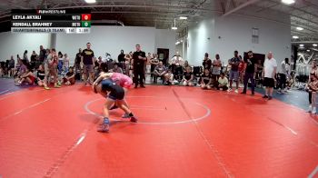 78 lbs Quarterfinals (8 Team) - Leyla Akyali, Women Of The Uprising vs Kendall Brahney, Misfits Of The Uprising