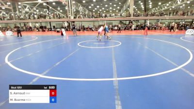 145 lbs Semifinal - Sumaiya Aamoud, Raw Wrestling vs Margaret Buurma, Michigan Revolution