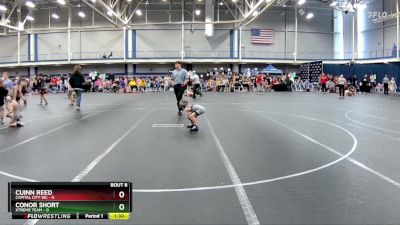 48 lbs Round 3 (6 Team) - Cuinn Reed, Capital City WC vs Conor Short, Xtreme Team