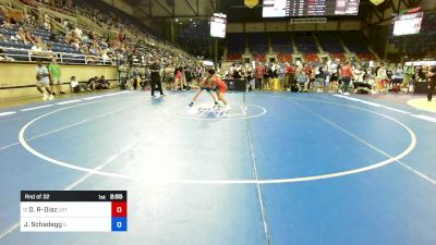 100 lbs Rnd Of 32 - Daviel Rivera-Diaz, Ust vs Jackson Schadegg, IL