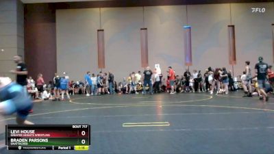 125/130 Round 1 - Braden Parsons, Unattached vs Levi House, Greater Heights Wrestling