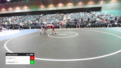 149 lbs Consi Of 32 #2 - Kyle Lew, UNATT-Arkansas-LR vs Jaxon Morlan, Eastern Oregon University