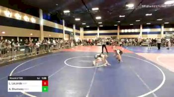126 lbs Round Of 128 - Luke LaLonde, Surf City WC vs Aaron Shumway, Green Canyon