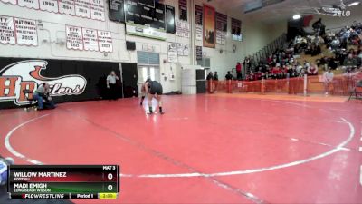 155 lbs Cons. Round 3 - Valery Camacho, Downey vs Athena Solis, Garden Grove